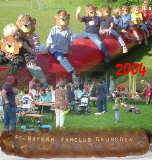 Grillfest 2004 am Post-Sportgel�nde